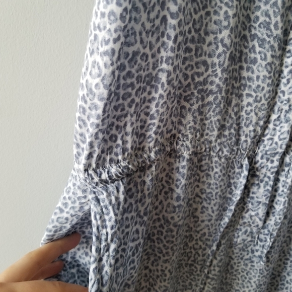 Olivaceous Leopard Print Gray Jumpsuit - Picture 10 of 12